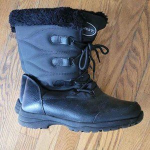 Black Winter Boots